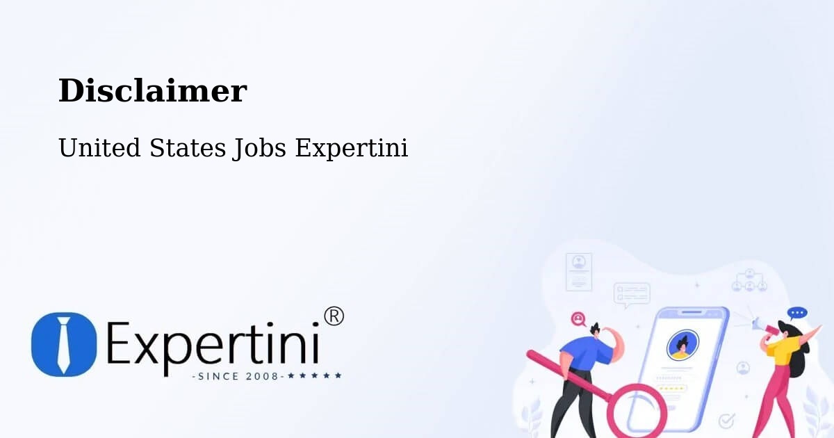 Disclaimer – De Pere - United States Jobs Expertini